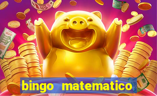 bingo matematico para ensino medio